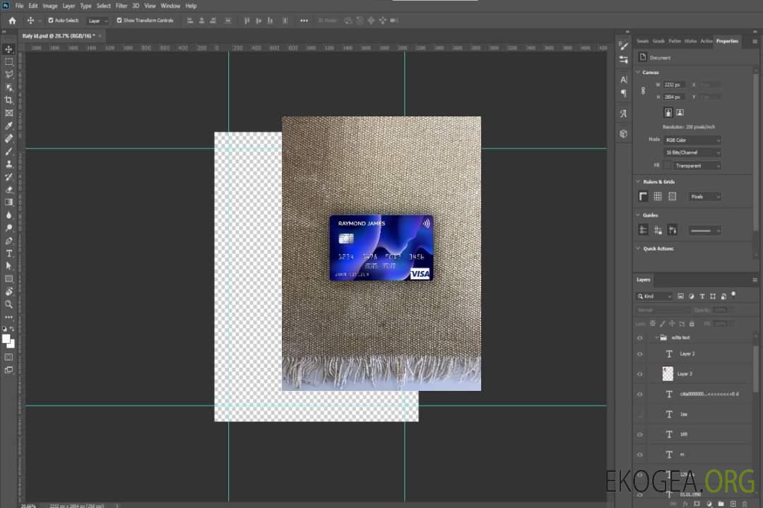 USA Raymond James Financial Bank carte visa photolook , avant template USA Raymond James Financial Bank carte visa photolook , avant template